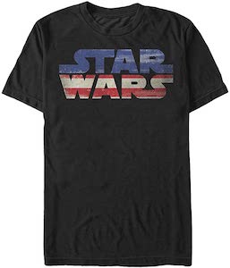US Flag Star Wars Logo T-Shirt - Get Star Wars